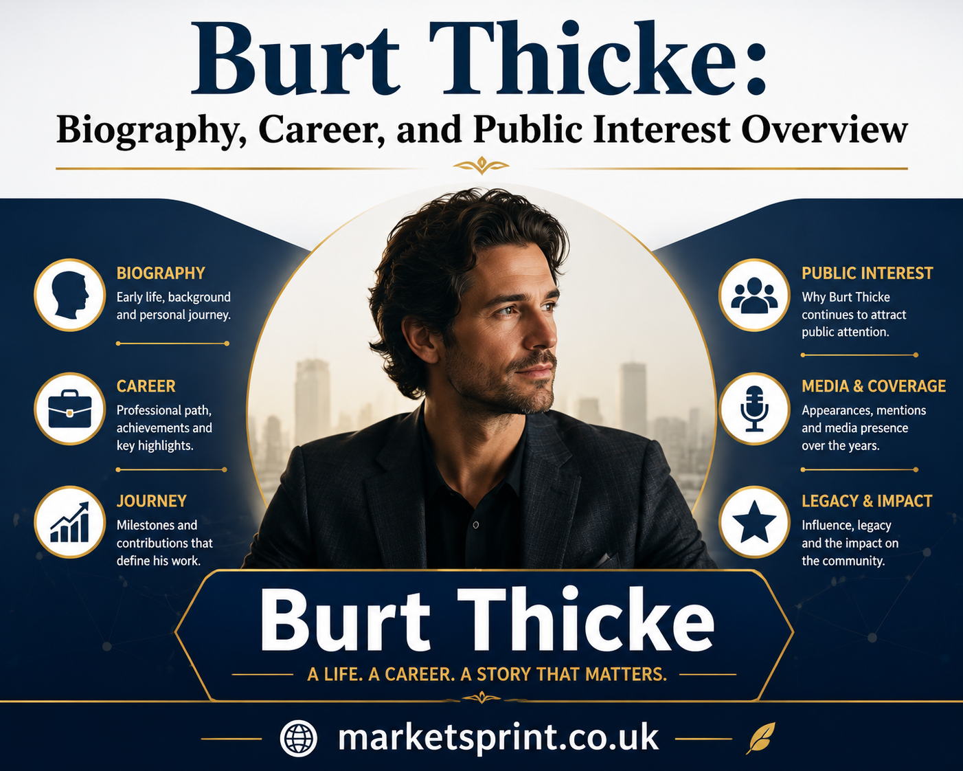 Repmold Burt Thicke: Biography, Career, and Public Interest Overview