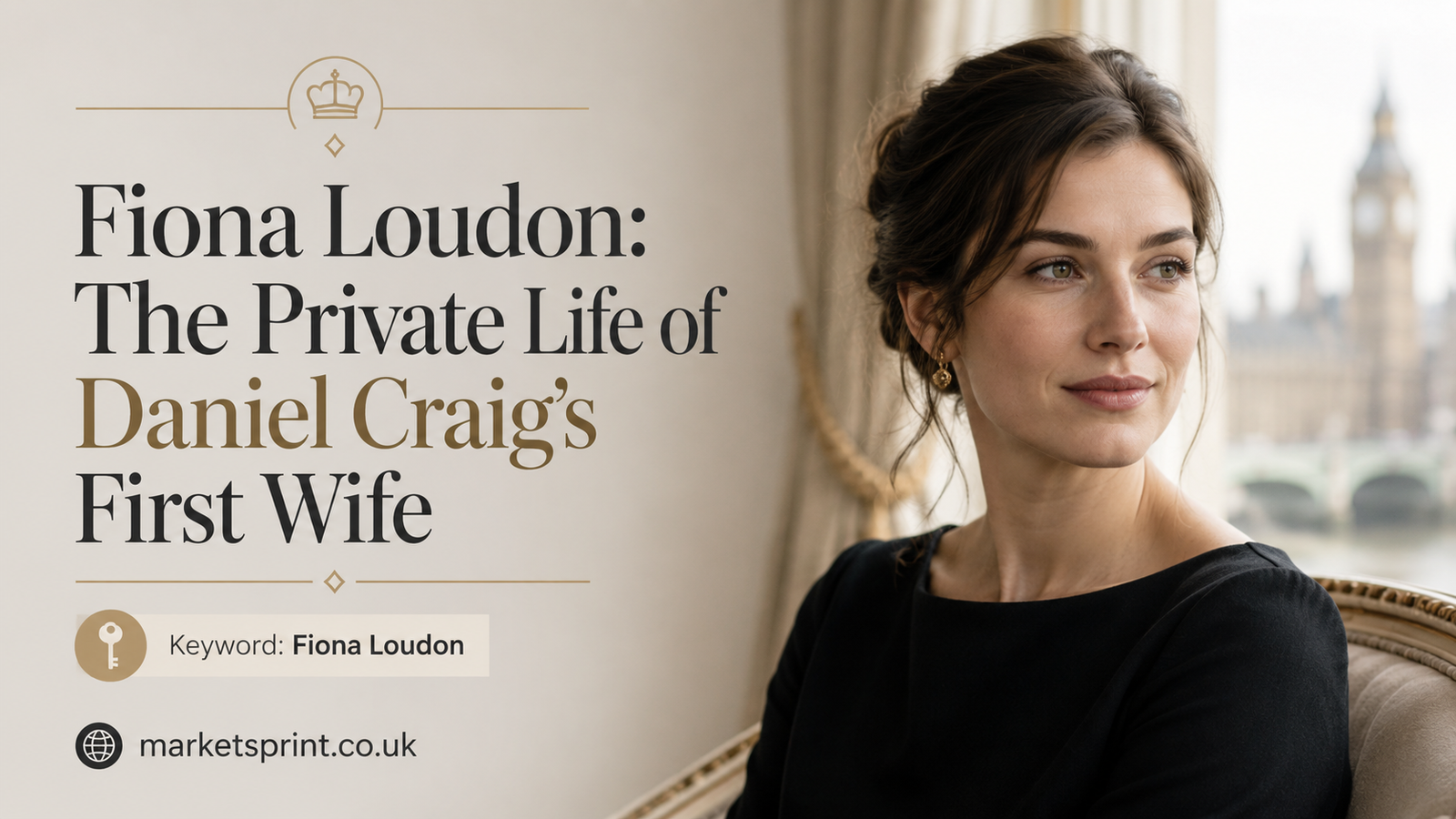 Linen Fibre Fiona Loudon: The Private Life of Daniel Craig’s First Wife