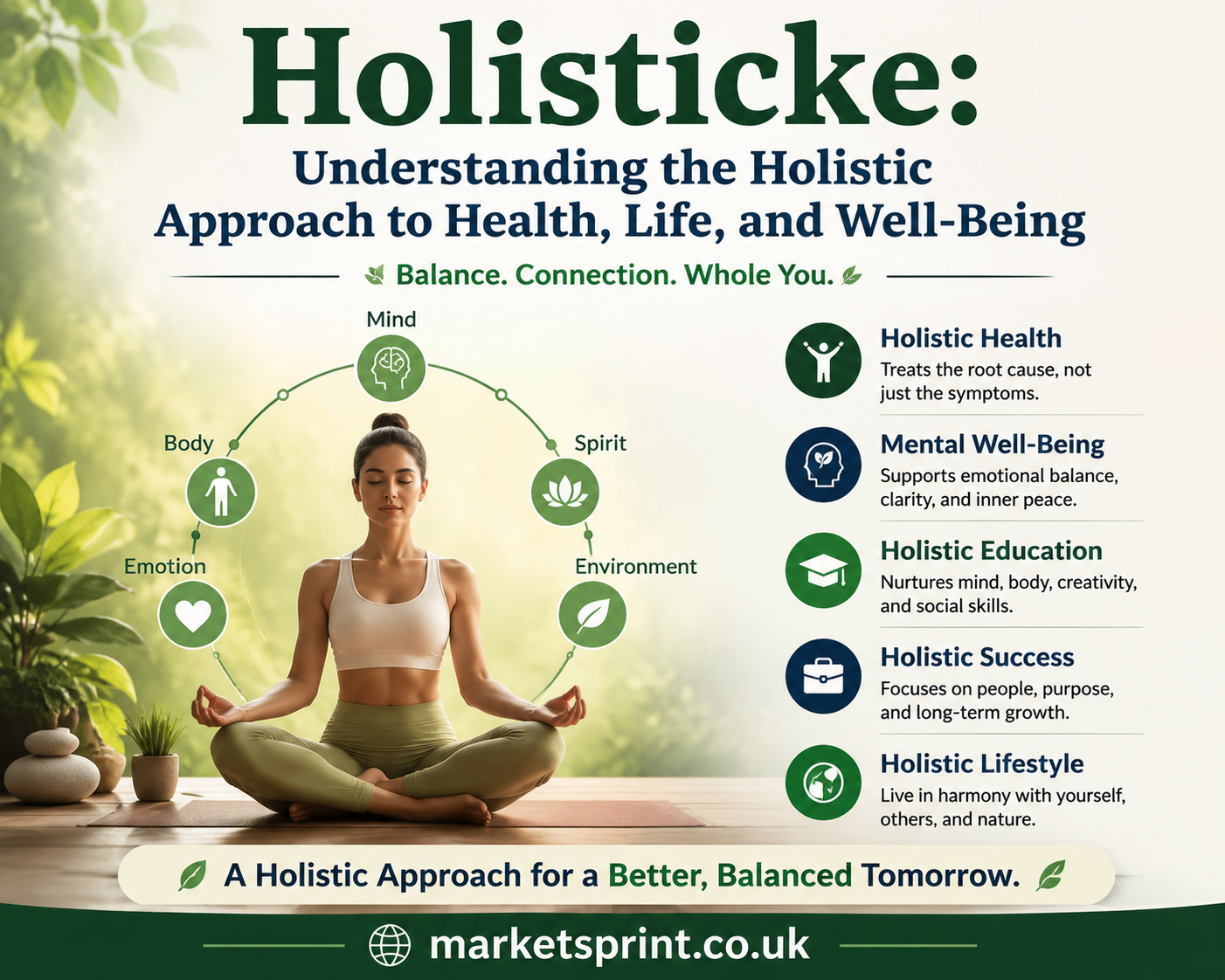 Holisticke: Understanding the Holistic Approach to Health, Life, and Well-Being