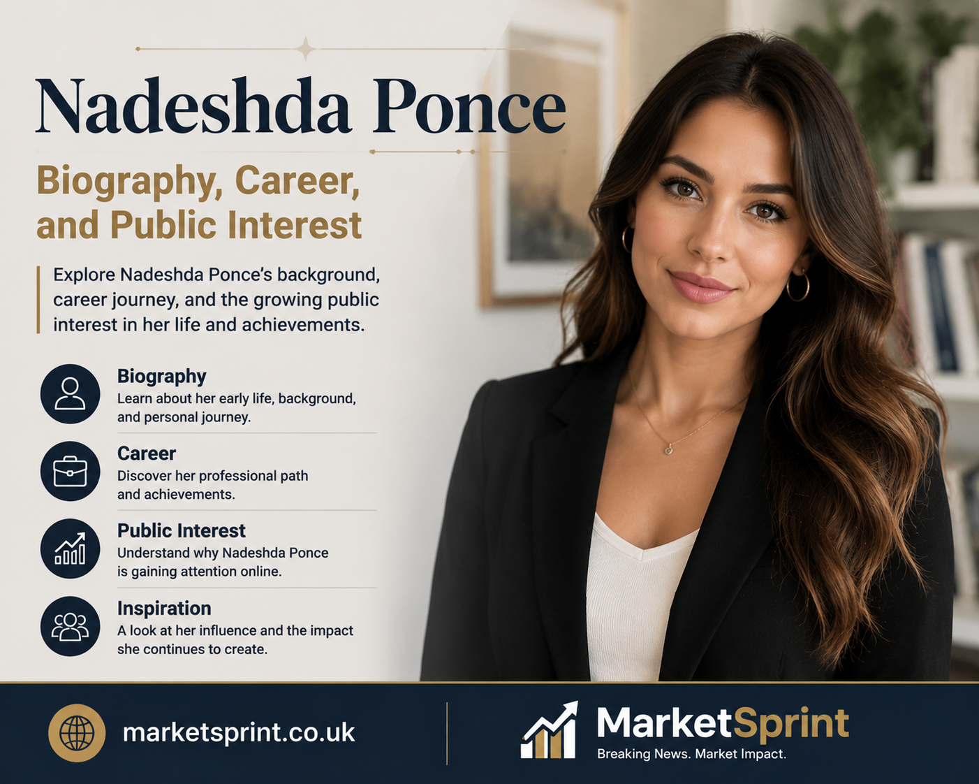 Nadeshda Ponce Nadeshda Ponce: Biography, Career, and Public Interest